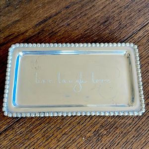 Mariposa Beaded Statement Tray